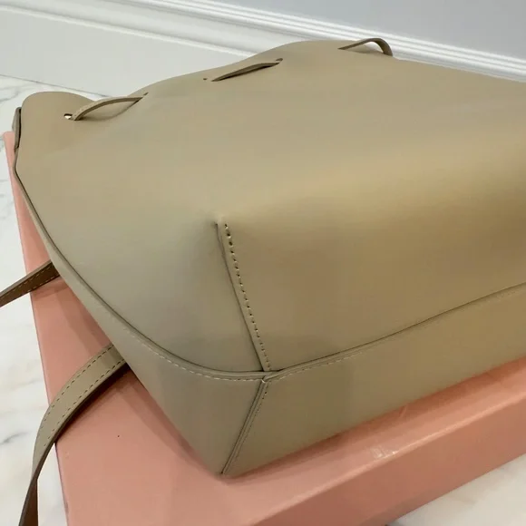 Mansur Gavriel Large Bucket Bag in Sand - Picture 9 of 15